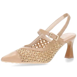 camel slingback