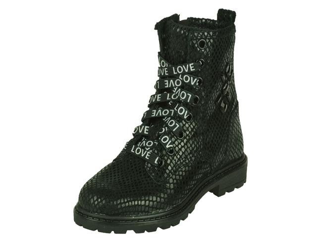 Twins Twins Meisjes veterboot, met rits