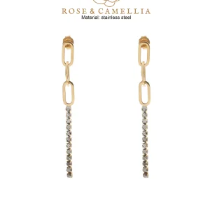 Sieraden Rose & Camellia Oorbellen Goud Fantasy Collectie