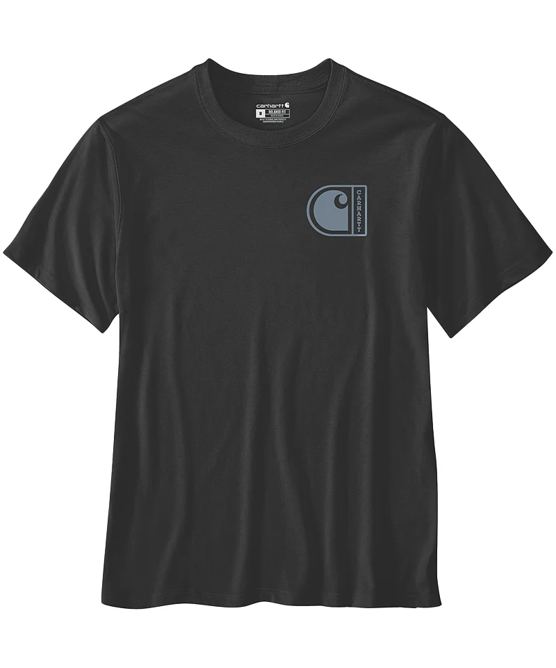 Carhartt t-shirt relaxed fit 107048 zwart