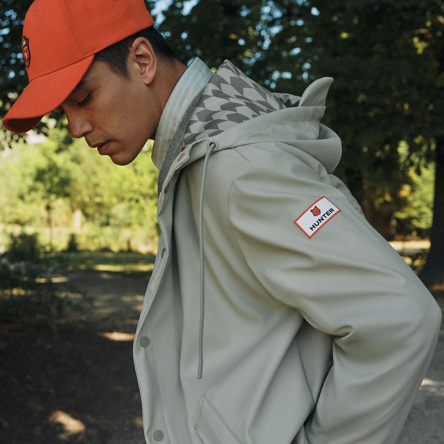 MK X HUNTER Rain Jacket Stone Beige - Afbeelding 3