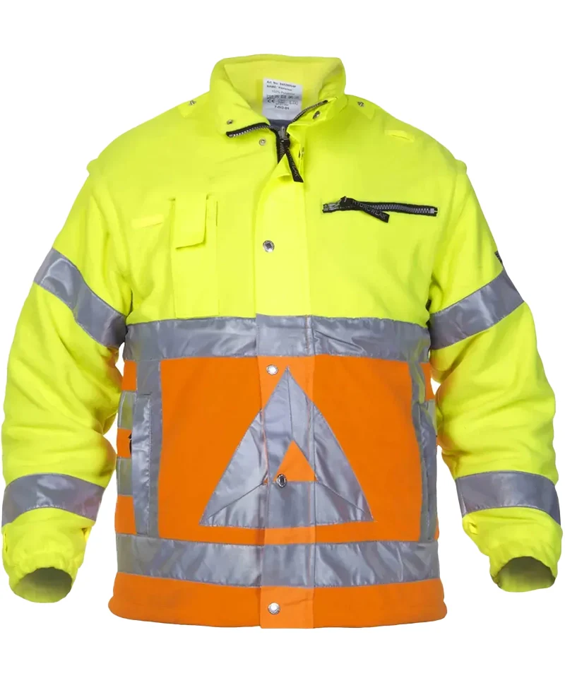 Verkeersregelaar polar fleece jack Hydrowear Florence - Afbeelding 2
