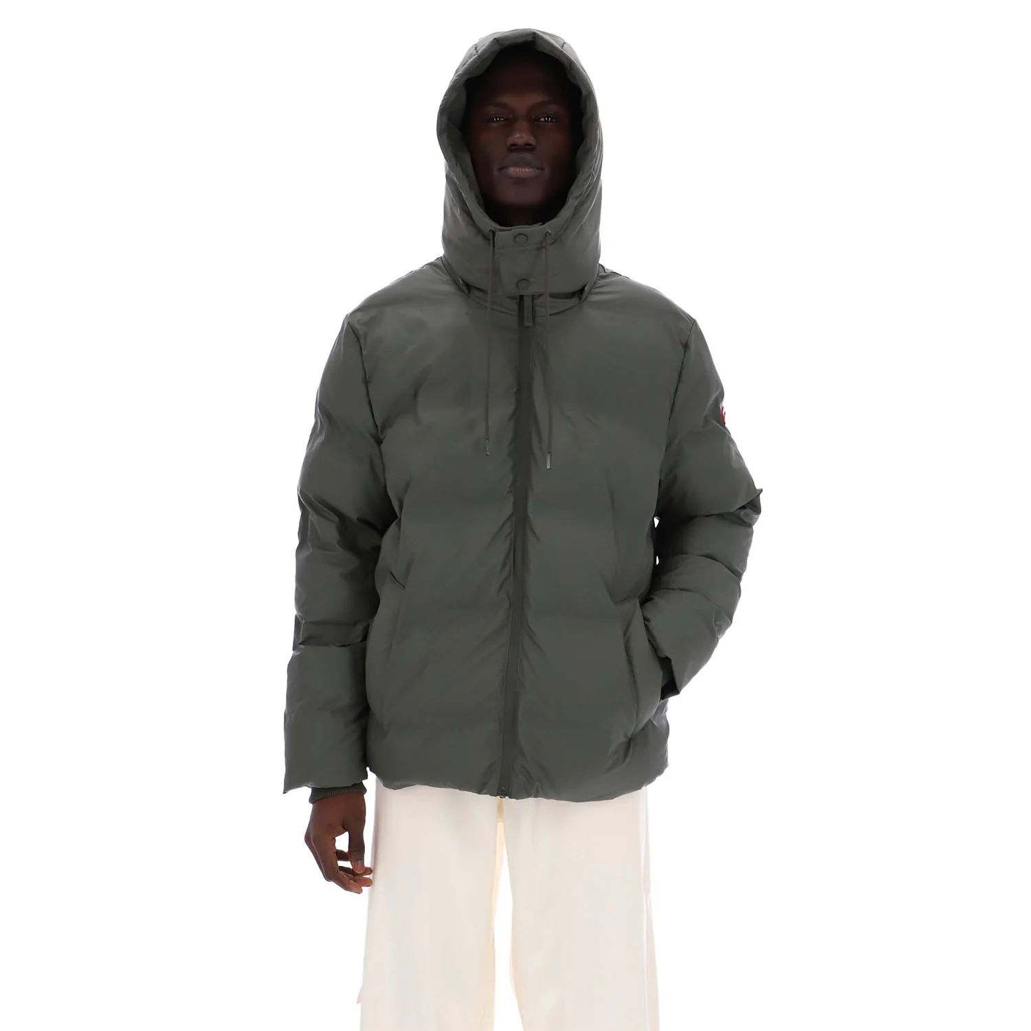 Wiley Sonic Welded PU Puffer Jacket Kambaba Green - Afbeelding 6