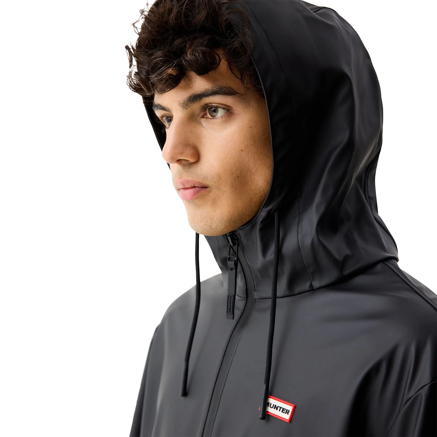 Unisex Downpour Andrea PU Raincoat Hunter Back - Afbeelding 8