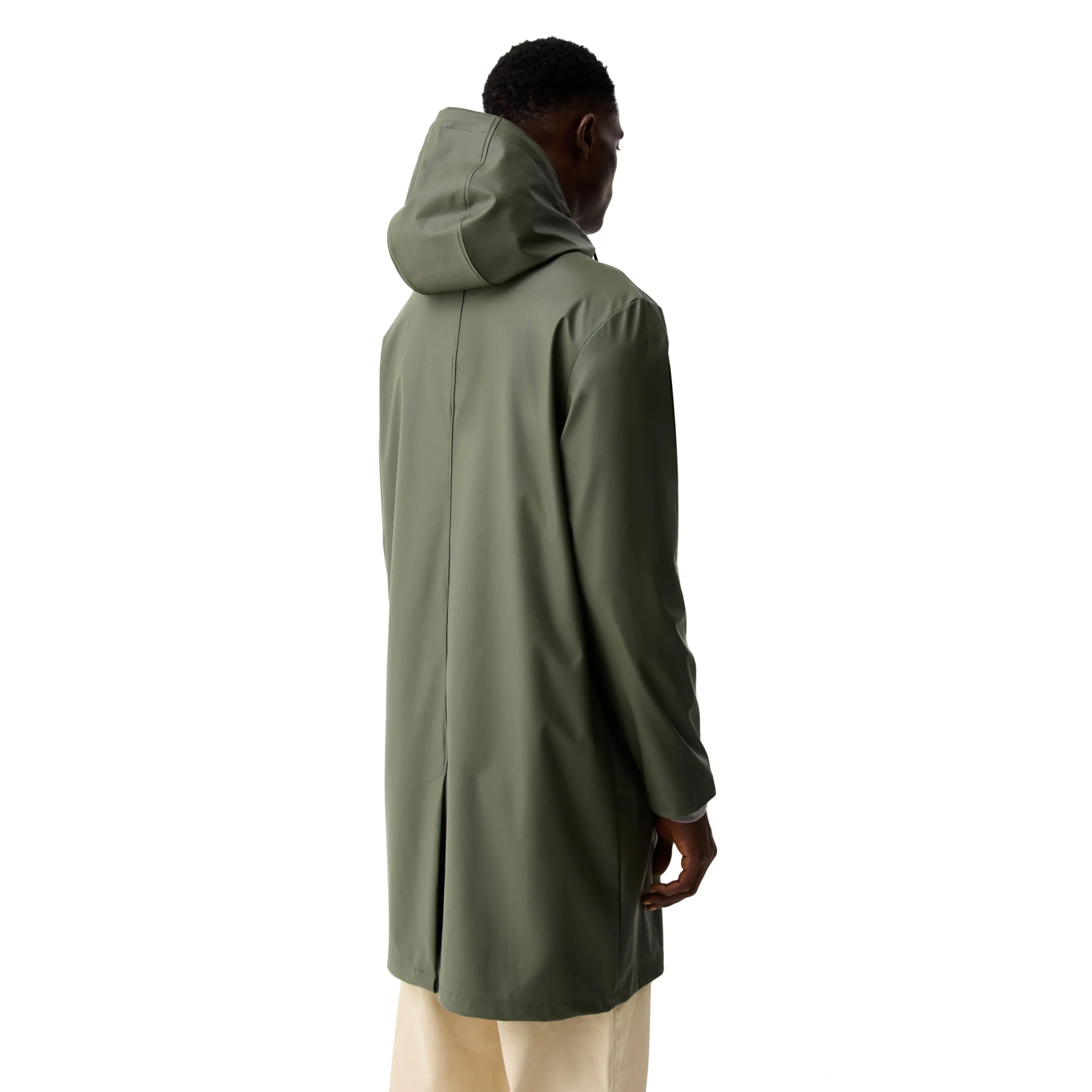 Unisex Downpour Andrea PU Raincoat Kambaba Green - Afbeelding 8