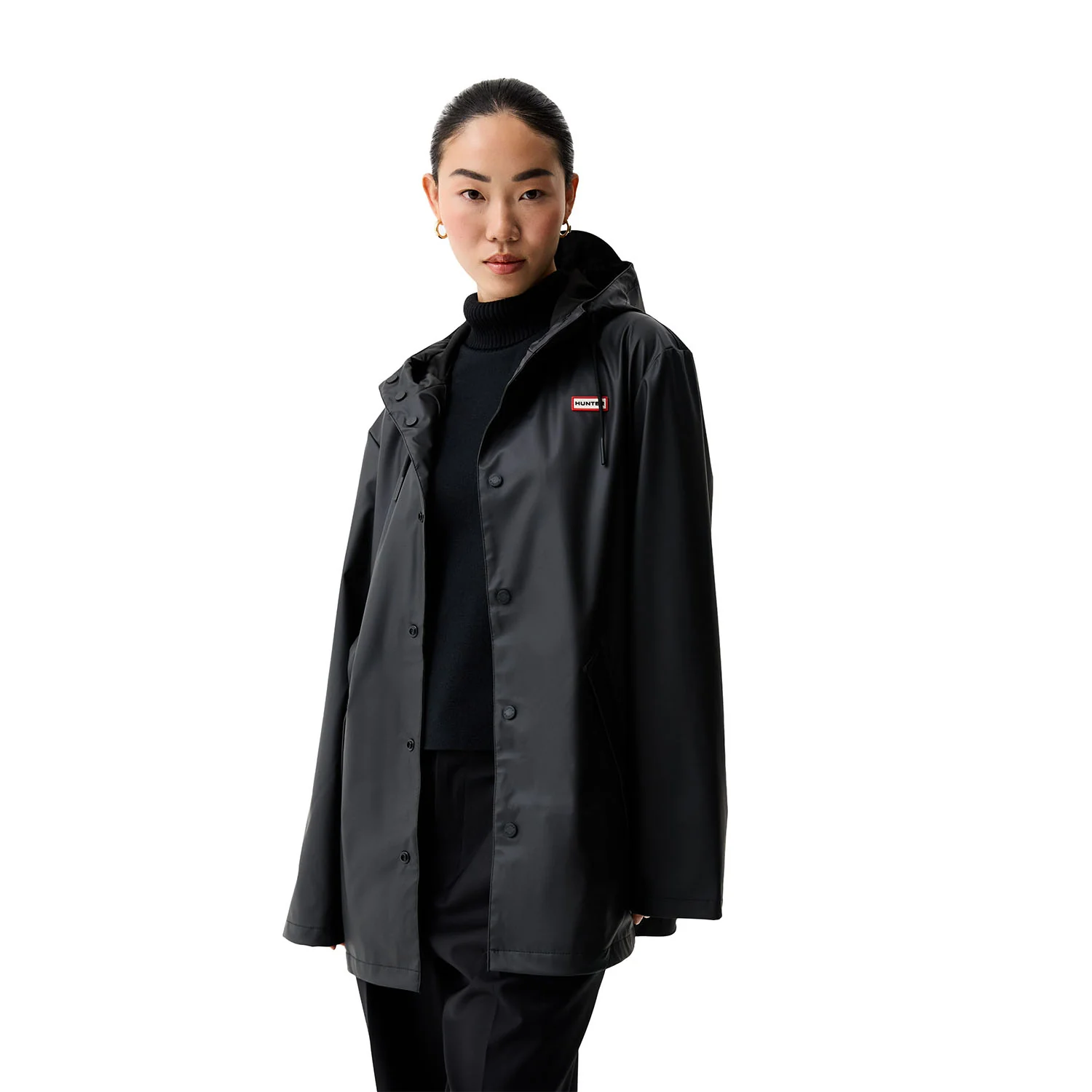 Jo PU Raincoat Unisex Regenjas Hunter Back - Afbeelding 3