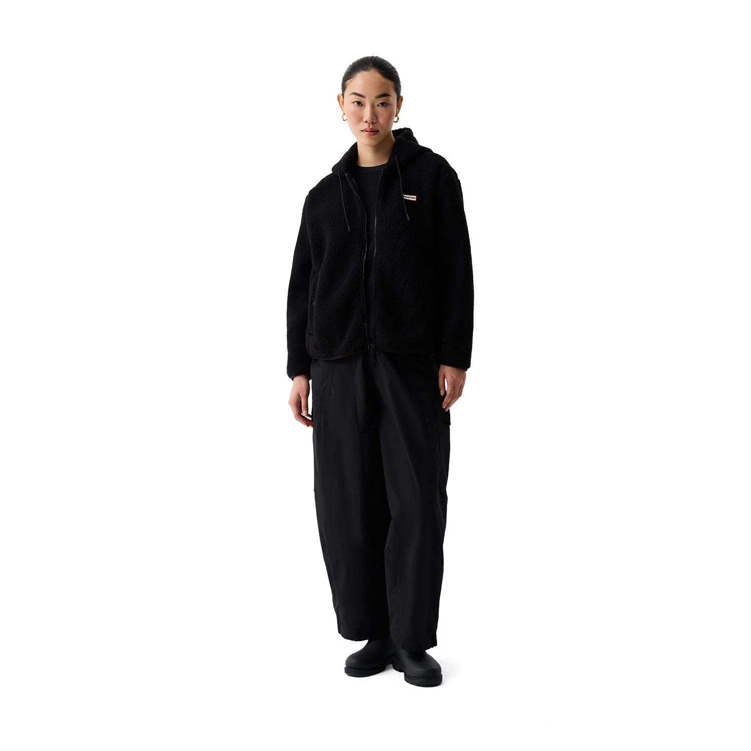 Bonelle Borg Fleece Jacket Hunter Black - Afbeelding 2