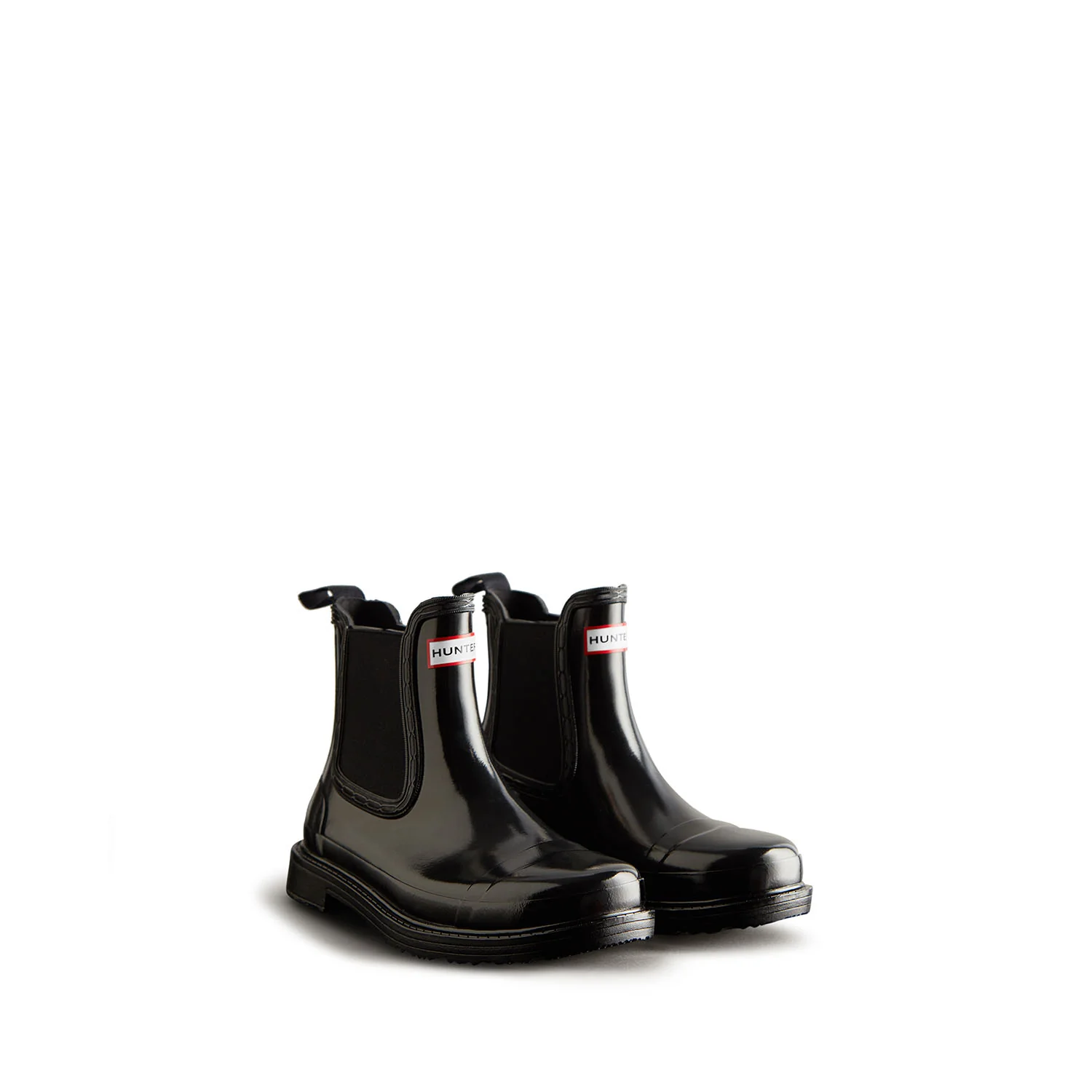 Women's Commando Chelsea Gloss Boots Black - Afbeelding 3