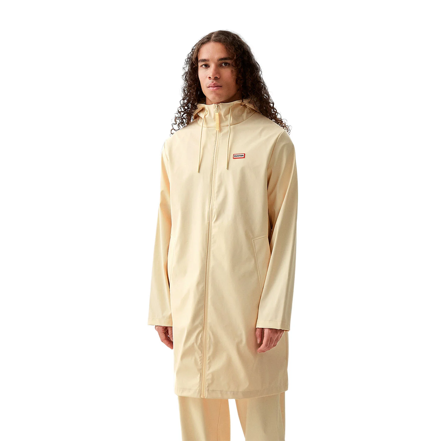 Andrea PU Raincoat Unisex Regenjas Gravel - Afbeelding 4