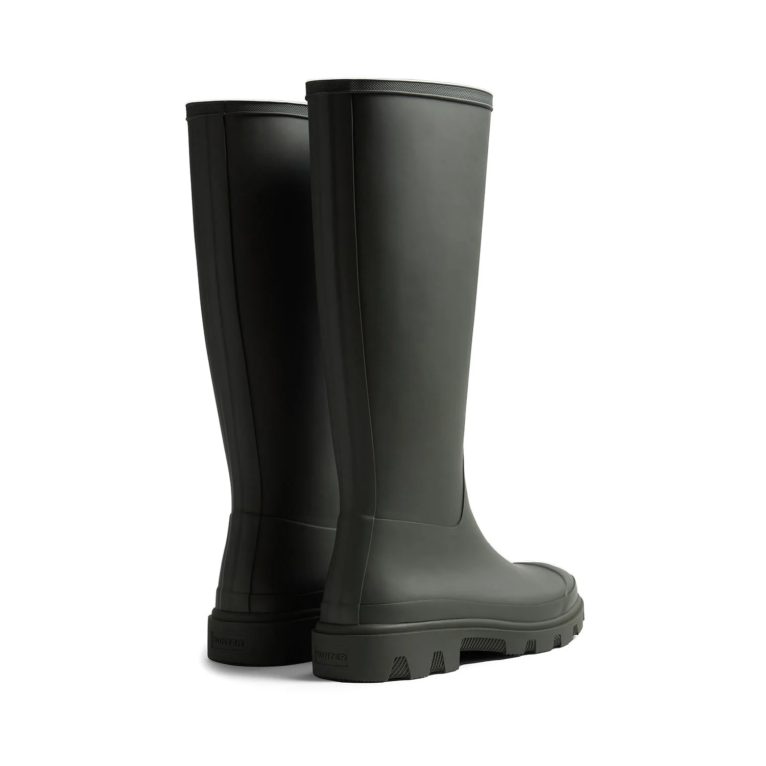 Women's Downpour Tall Wellington Boots Dark Olive - Afbeelding 4