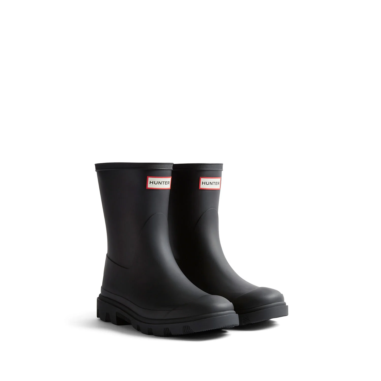 Women's Downpour Short Wellington Boots Black - Afbeelding 3